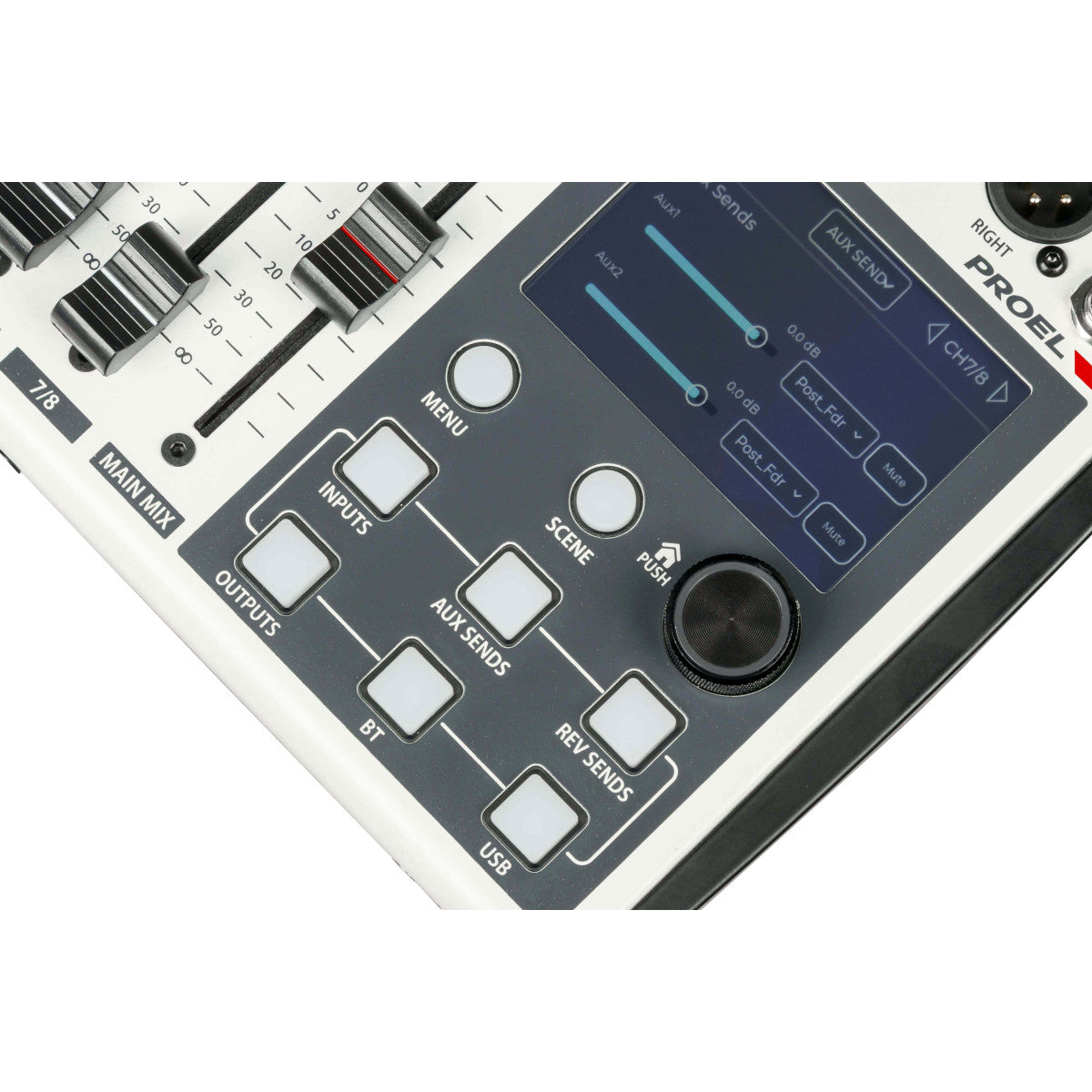Proel DIGIPAD8 8-channel digital mixer – Proel North America