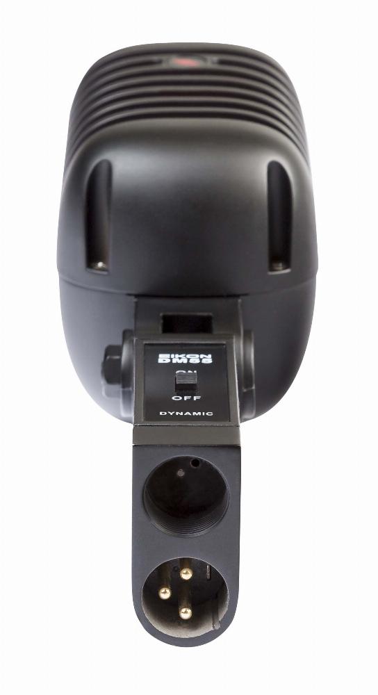 Eikon “Vintage” Professional Vocal Dynamic Microphone–Satin Black