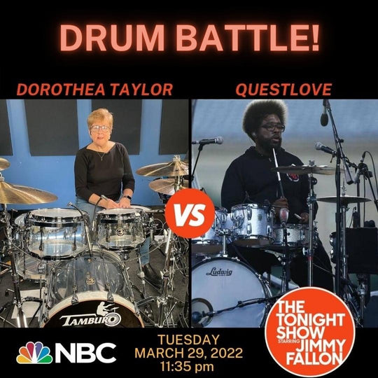 Dorothea Taylor and Questlove on The Tonight Show Starring Jimmy Fallon