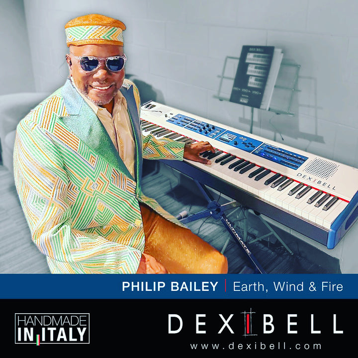 Earth, Wind & Fire Keyboard Legends Philip Bailey and Myron McKinley Embrace Dexibell VIVO Digital Stage Pianos for their Unparalleled Performance