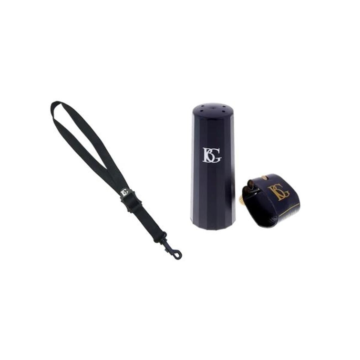 BG France S30SHP alto saxophone accessory kit: ligature and mouthpiece cap