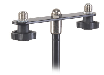 PROEL APM72 Steel bar with connection for 2 microphone holders