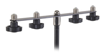PROEL APM74 Steel bar with connection for 4 microphone holders