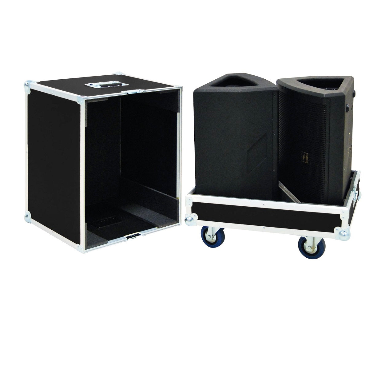 Proel CPWD15V2PT Flight Case for Two WD15AV2 Monitors