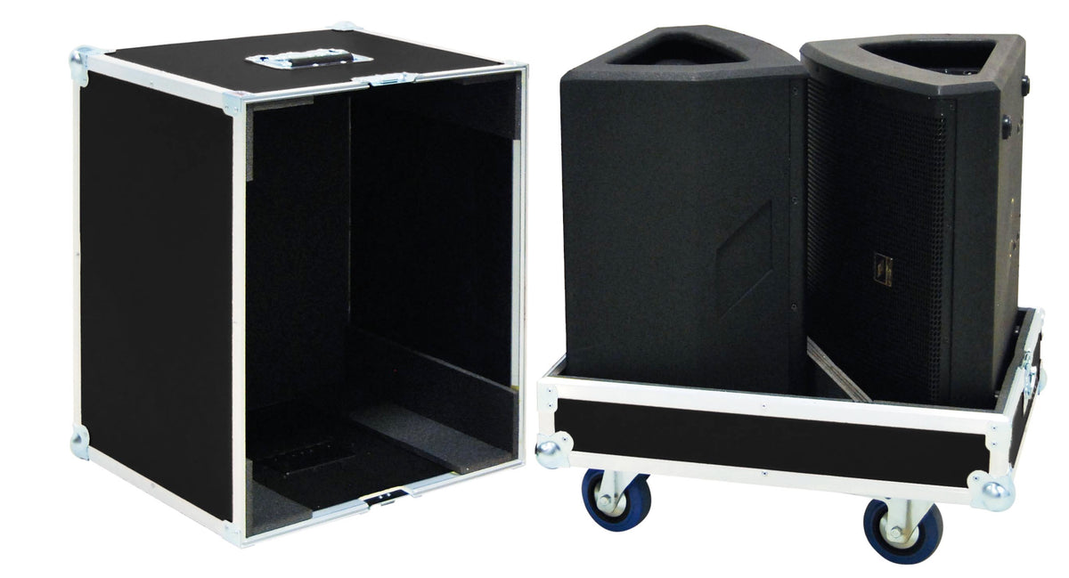 Professional Flight case for two monitors - CPWD15V2PT