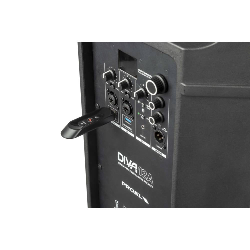 Proel DIVA12A Active 2-Way 12" Loudspeaker with DSP