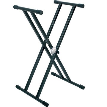 PROEL EL250 EASY LOCK adjustment system professional one-tier keyboard stand, double frame design