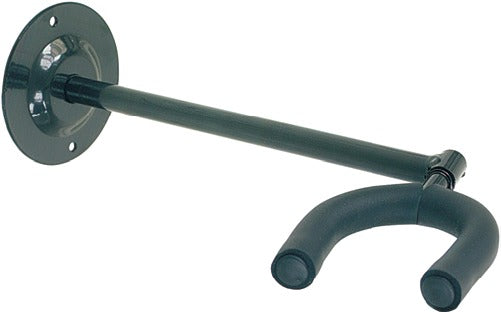PROEL FC520 33-degree-adjustable wall-mount hanger for electric/acoustic guitar.