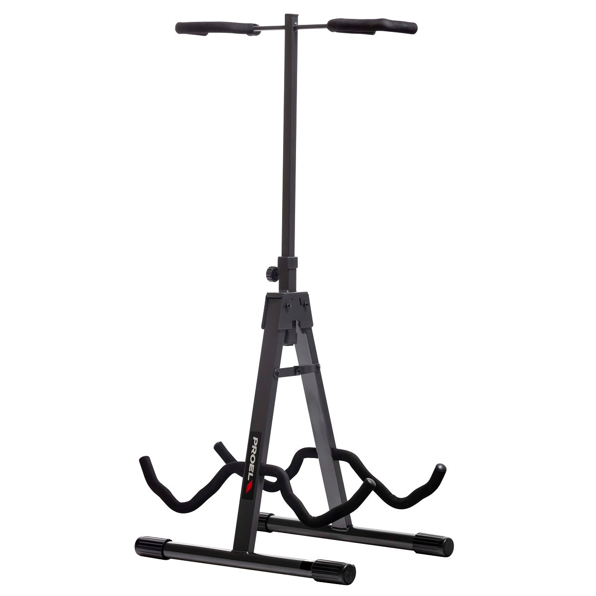 PROEL FC820 Double stand with neck protection collar for electric and classic/acoustic bass/guitar
