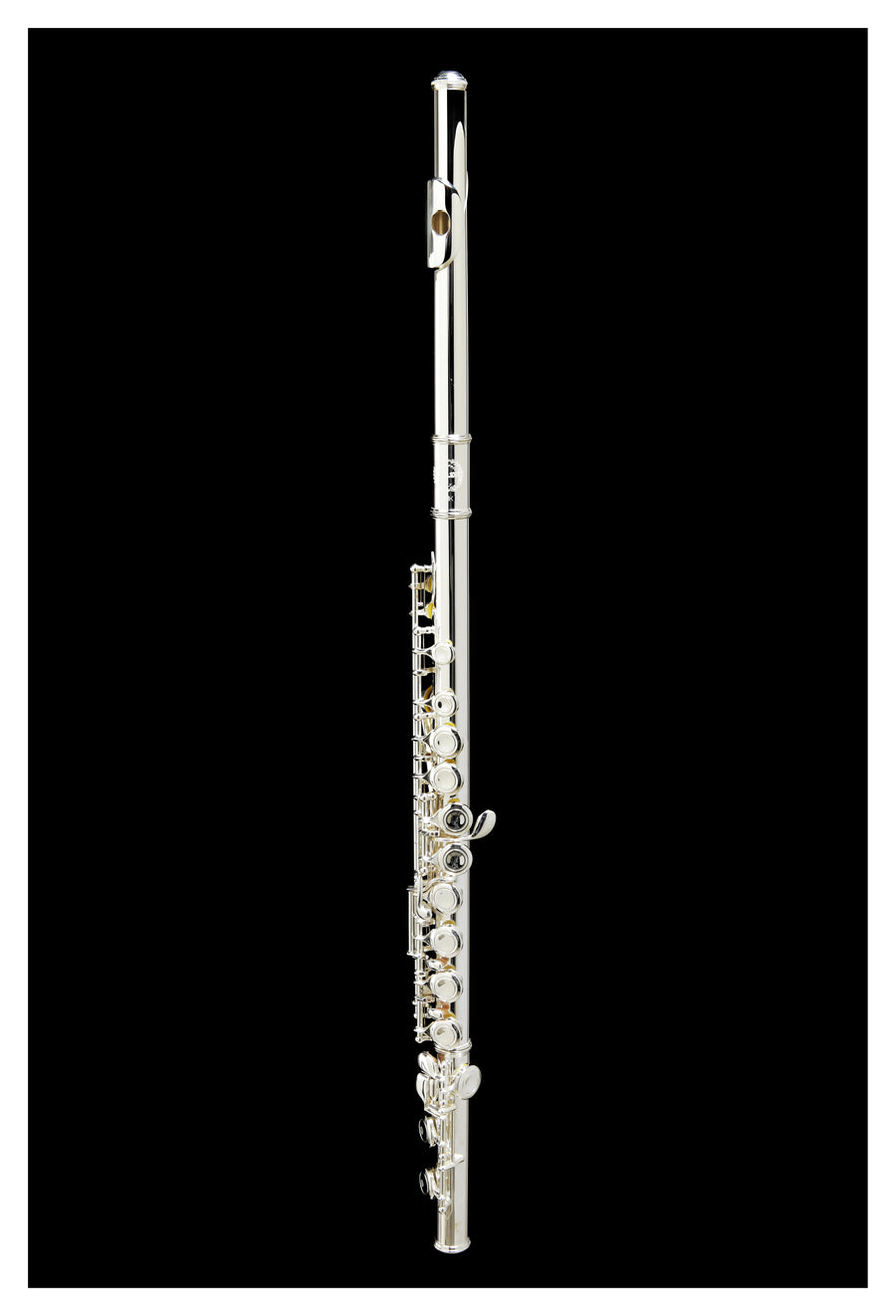 Grassi GR 710MKII Flute in C with E Mechanism Closed Hole Master Alpacca Silver Plated (Master Series)