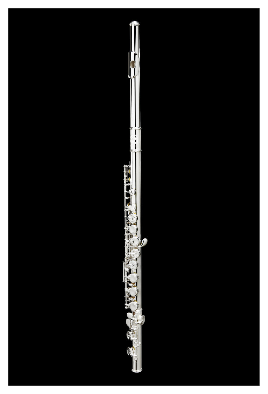 Grassi GR 810MKII Flute in C with E Mechanism Closed Hole Master French Type Mechanics Alpaca Silver Plated (Master Series)