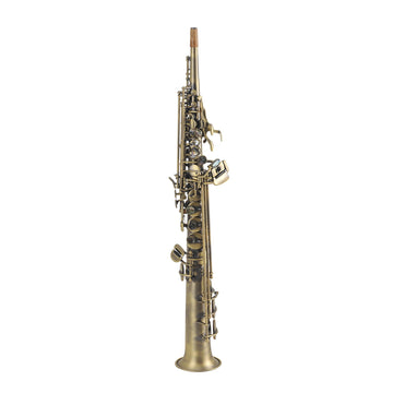 Grassi GR ACSS200BR Soprano Saxophone in B♭ Vintage Jazz Bronzed (Academy Series)