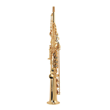 Grassi GR ACSS200 Soprano Saxophone in Bb Gold Lacquered (Academy Series)