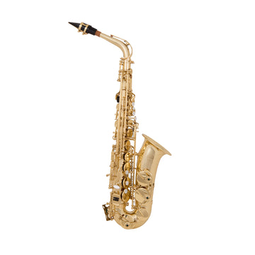 Grassi GR AS20SK Alto Saxophone in Eb Student Kit Yellow Brass Lacquered (Master Series)