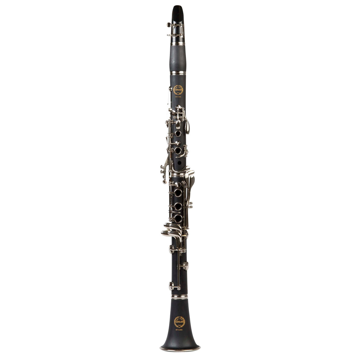 Grassi GR CL200 Clarinet in B♭ 17 Keys ABS Body Wood Like Finish Black (Master Series)