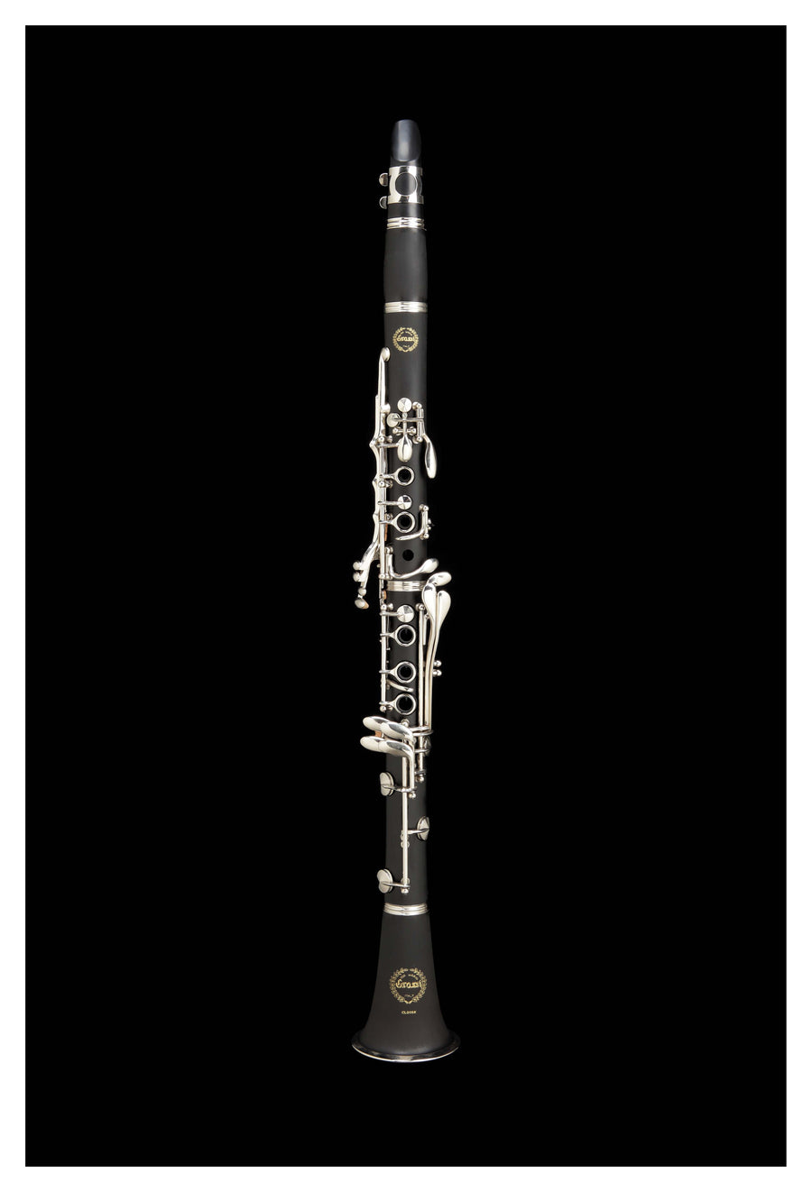 Grassi GR CL20SK Clarinet in B♭ 17 Keys Student Kit ABS Body Wood Like Finish Black (Master Series)