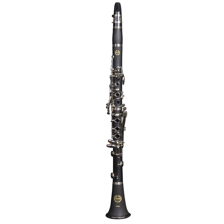 Grassi GR CL20SK Clarinet in Bb 17 Keys Student Kit ABS Body Wood Like Finish Black (Master Series)