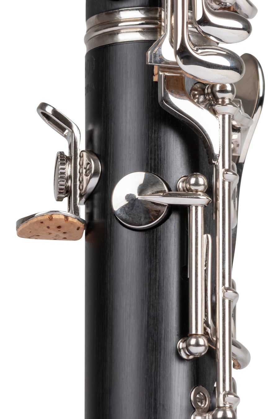 Grassi GR CL300 Clarinet in Bb 17 Keys Pisoni Pads ABS Body Wood Like Finish Black (Master Series)