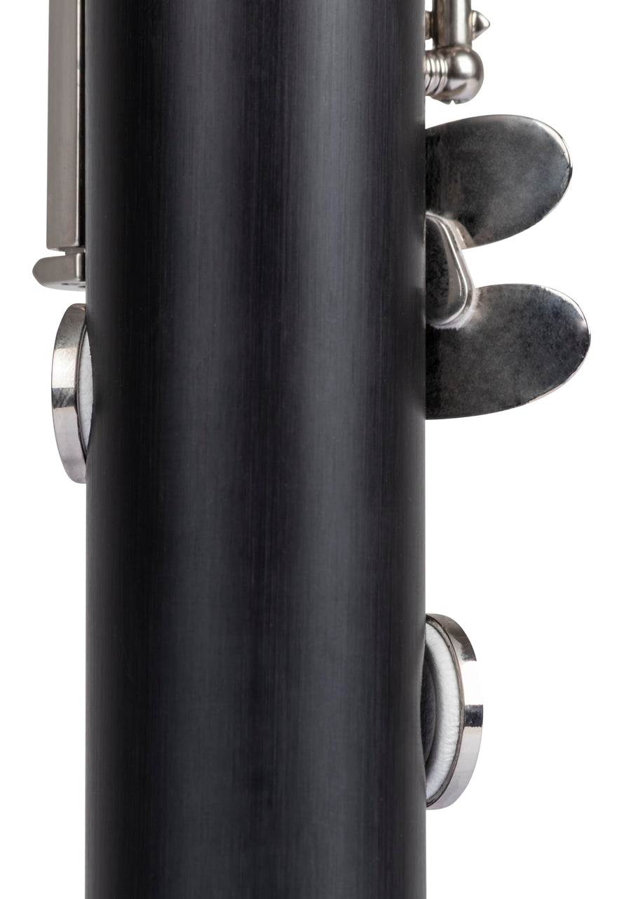 Grassi GR CL300 Clarinet in B♭ 17 Keys Pisoni Pads ABS Body Wood Like Finish Black (Master Series)