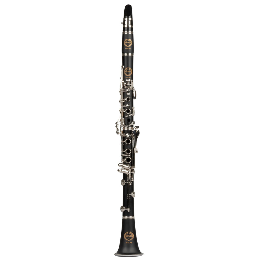 Grassi GR CL300 Clarinet in B♭ 17 Keys Pisoni Pads ABS Body Wood Like Finish Black (Master Series)