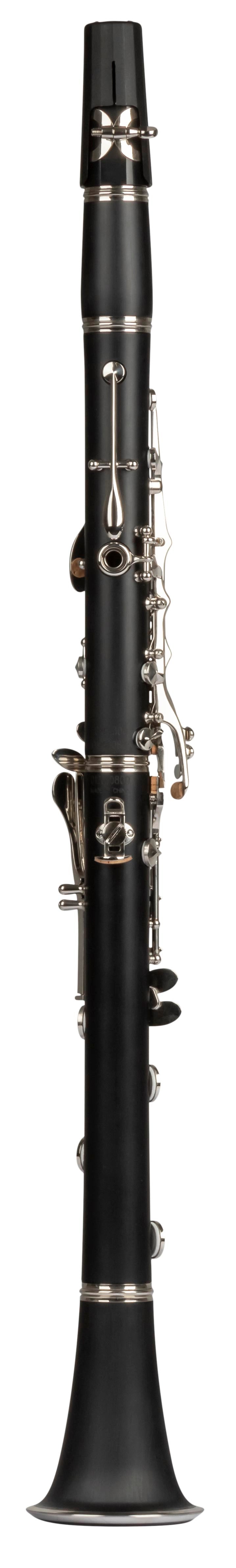Grassi GR CL300 Clarinet in B♭ 17 Keys Pisoni Pads ABS Body Wood Like Finish Black (Master Series)