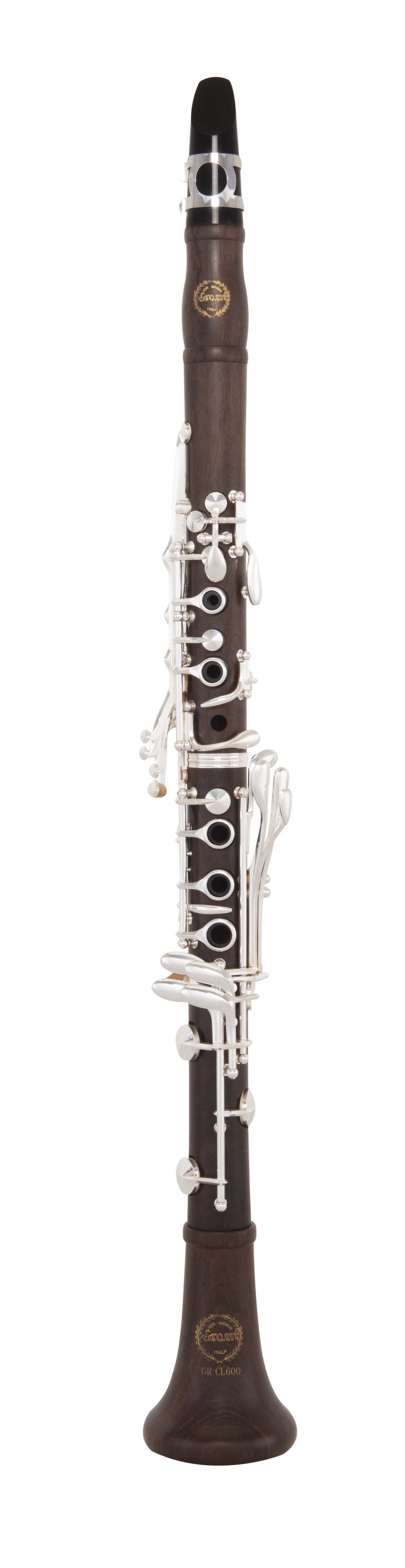 grantics klapprad Grassi GR CL600 Clarinet in B♭ 18 Keys Grenadilla Wood (Master S – Proel North America