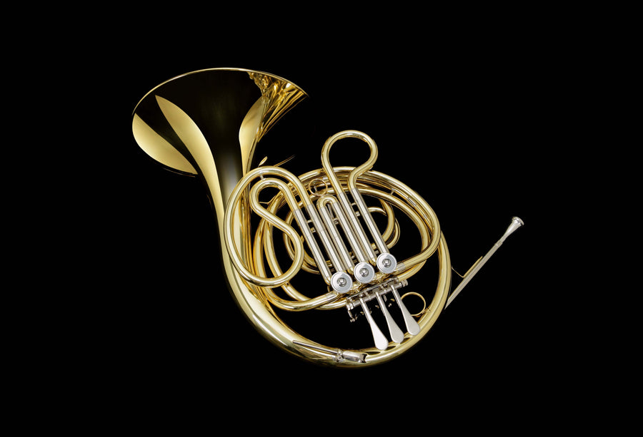 Grassi GR FH150MKII French Horn in F with Eb Pump Yellow Brass Lacquered (Master Series)