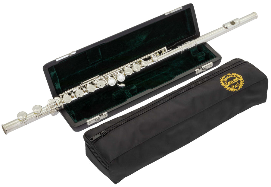 Grassi GR FL910 Flute in C with E Mechanism Alpaca Silver Plated (Master Series)