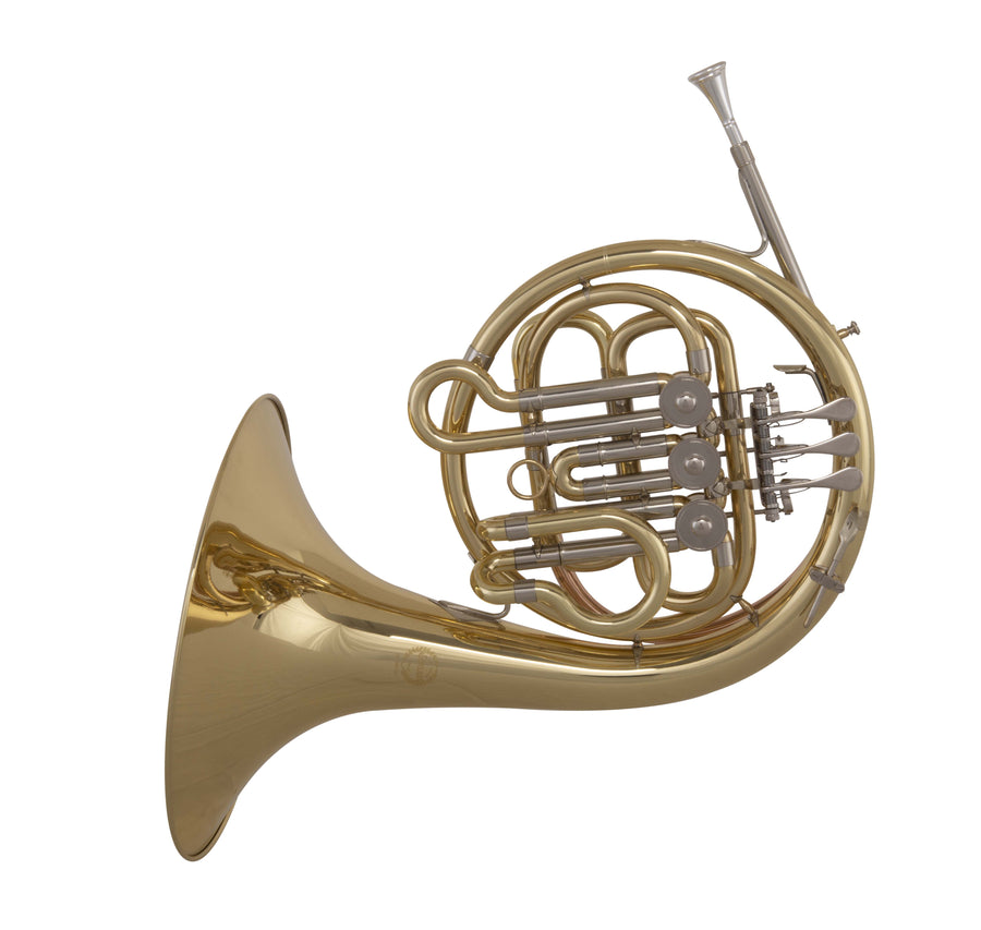 Grassi GR SBH760 French Horn in Bb Child Size Yellow Brass Lacquered (School Series)