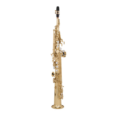 Grassi GR SS210 Soprano Saxophone in Bb Yellow Brass Lacquered (Master Series)