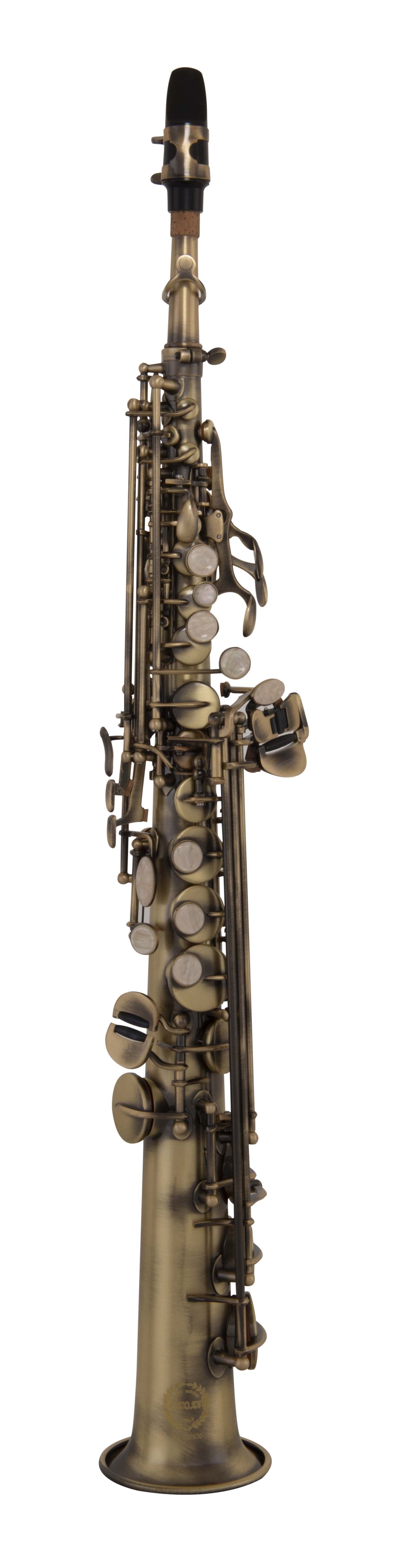 Grassi GR SSP830 Soprano Saxophone in B♭ with 2 Necks