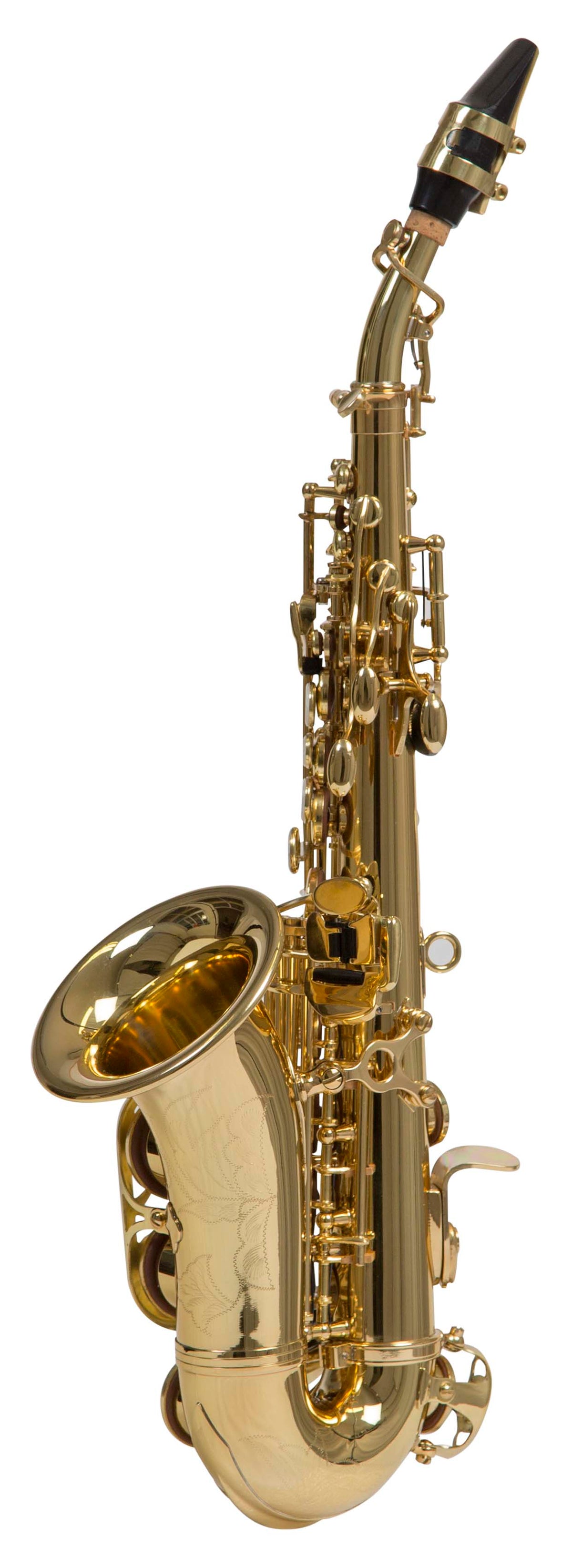 Grassi GR SSPC800MKII Curved Soprano Saxophone in B♭ Brass Lacquered (School Series)