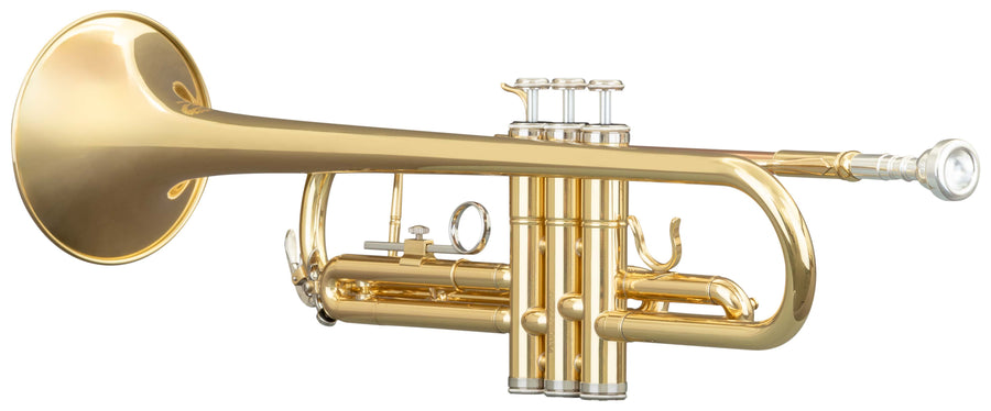 Grassi GR TR20SK Trumpet in B♭ Student Kit Yellow Brass Lacquered (Master Series)