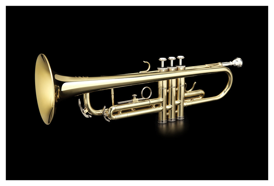 Grassi GR TR20SK Trumpet in B♭ Student Kit Yellow Brass Lacquered (Master Series)