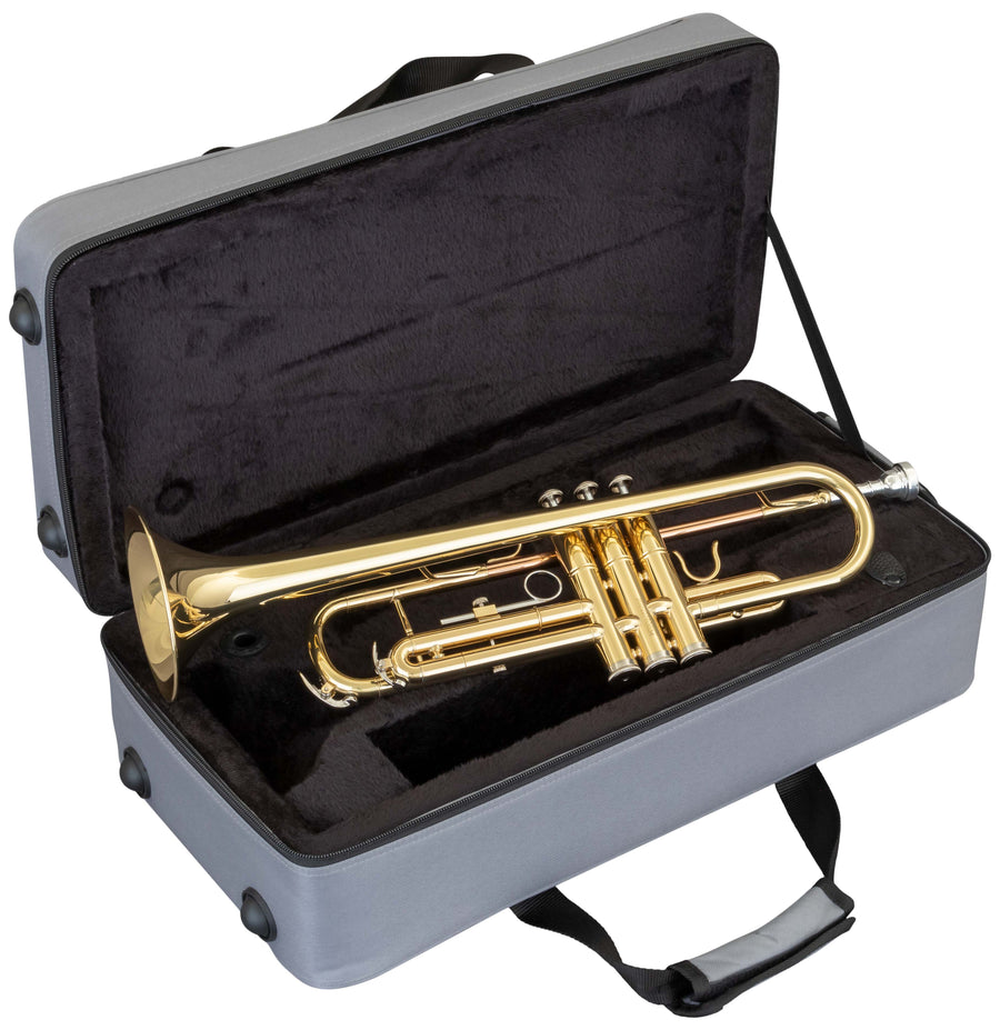 Grassi GR TR20SK Trumpet in B♭ Student Kit Yellow Brass Lacquered (Master Series)