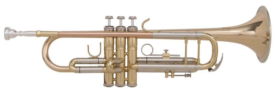 Grassi GR TR410 Trumpet in B♭-C Copper Color Lead Pipe Lacquered (Master Series)