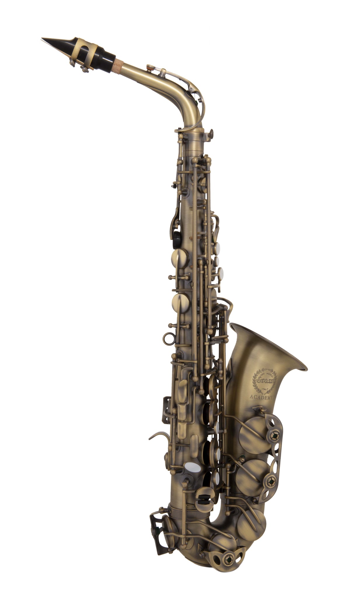 Alto Sax Academy, bronzed, Pisoni Pads, ACAS300BR