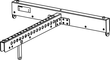 Axiom KPTAX2065WH Flybar for 4 x Axiom AX2065 Series Vertical Array Elements (White)