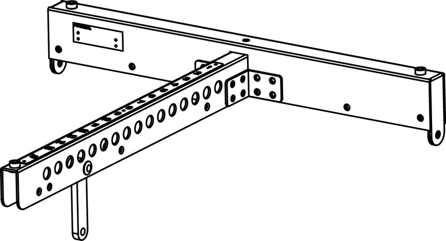 Axiom KPTAX2065WH Flybar for 4 x Axiom AX2065 Series Vertical Array Elements (White)