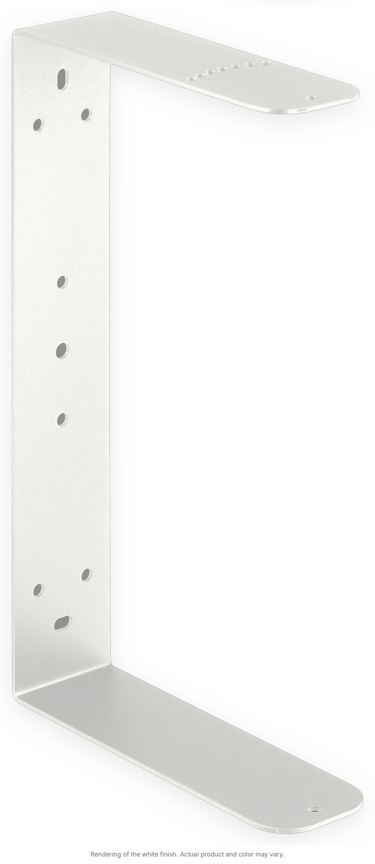 Axiom KPTED80WH white finish (rendering; actual product and color may vary)