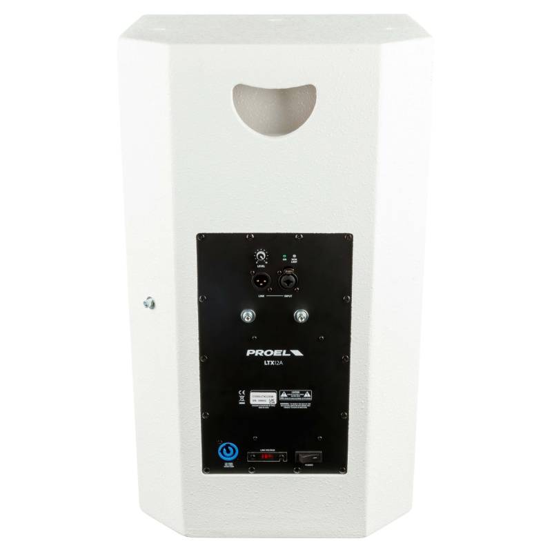 Proel LTX12AW Active 2-Way 12" Loudspeaker (White)