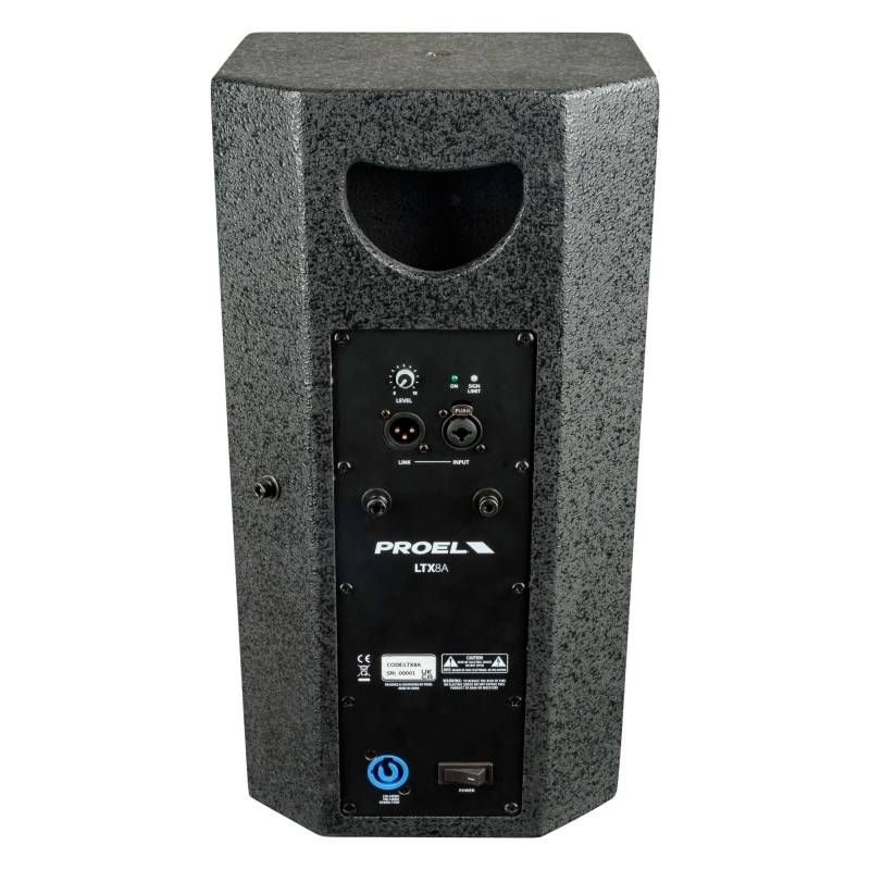 Proel LTX8A Active 2-Way 8" Loudspeaker