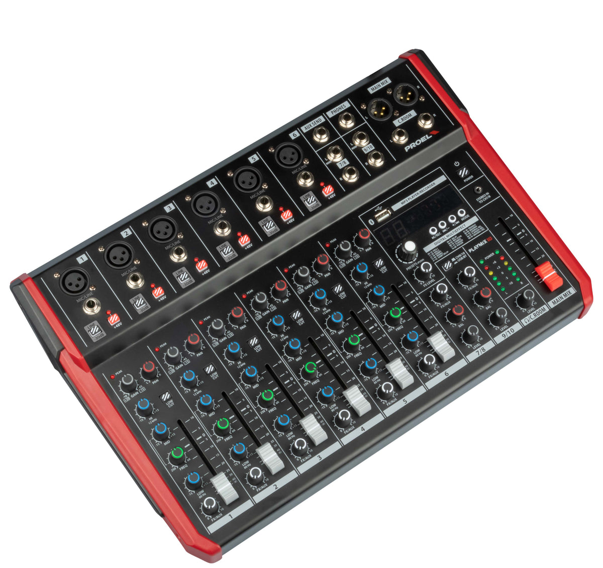 10-channel Compact Mixer PLAYMIX10