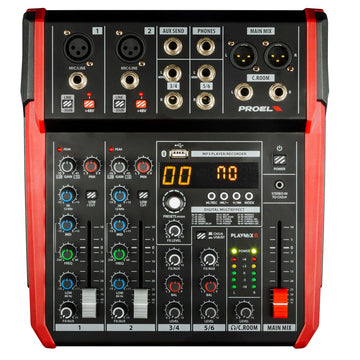 EIKON PLAYMIX6 Mixer 6 FX USB