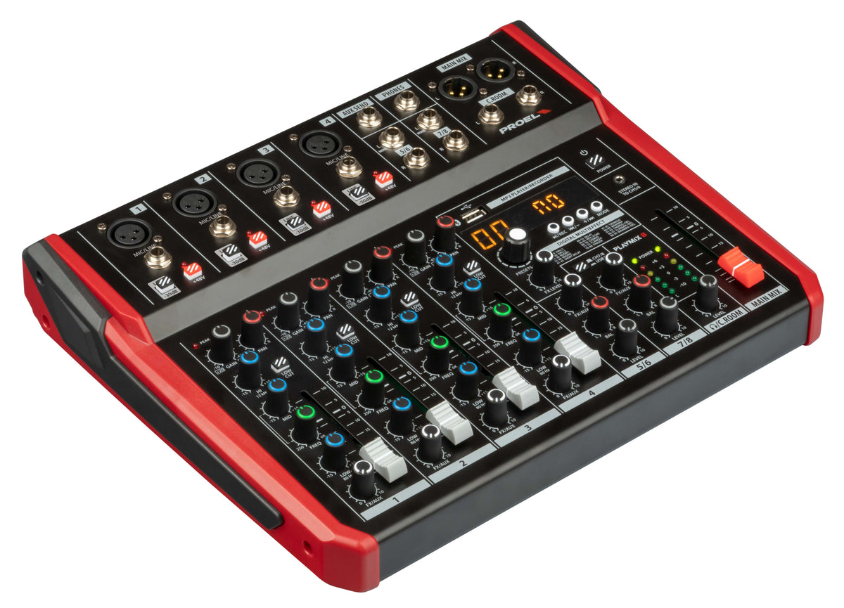 8-channel Compact Mixer PLAYMIX8