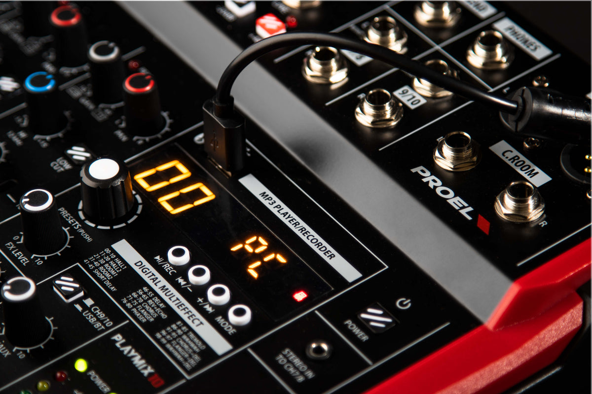 8-channel Compact Mixer PLAYMIX8