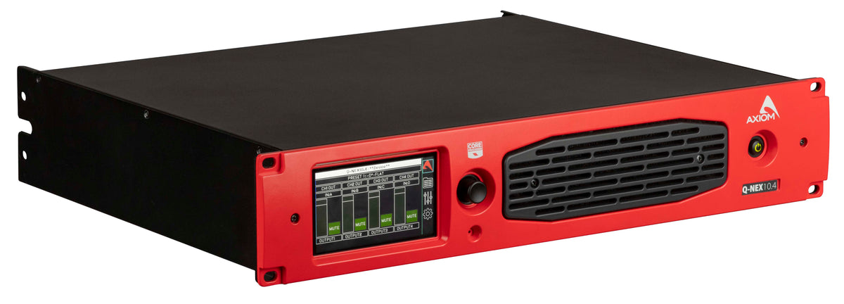 Axiom Q-NEX10.4 10,000 W Four-Channel DSP Power Amplifier