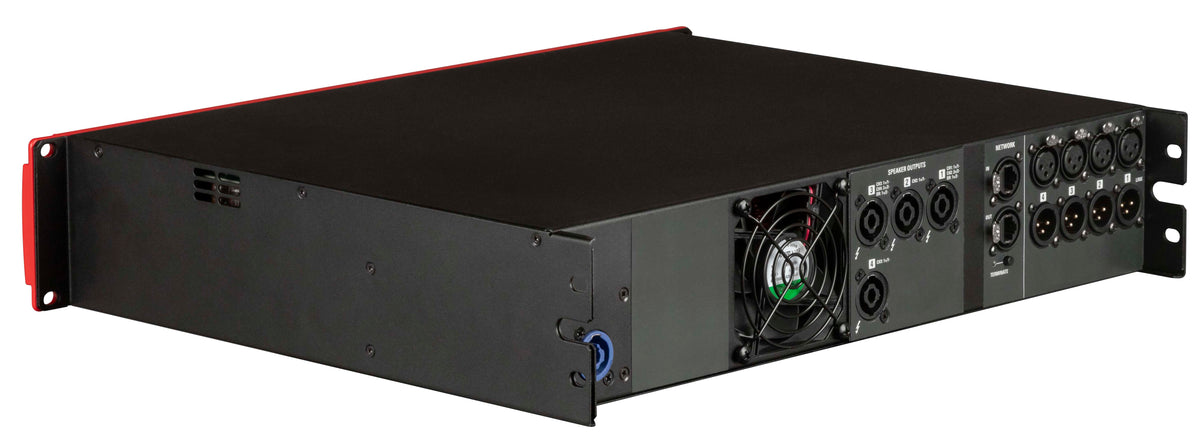 Axiom Q-NEX10.4 10,000 W Four-Channel DSP Power Amplifier