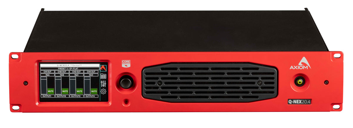 Axiom Q-NEX 20.4 DSP Power Amplifier