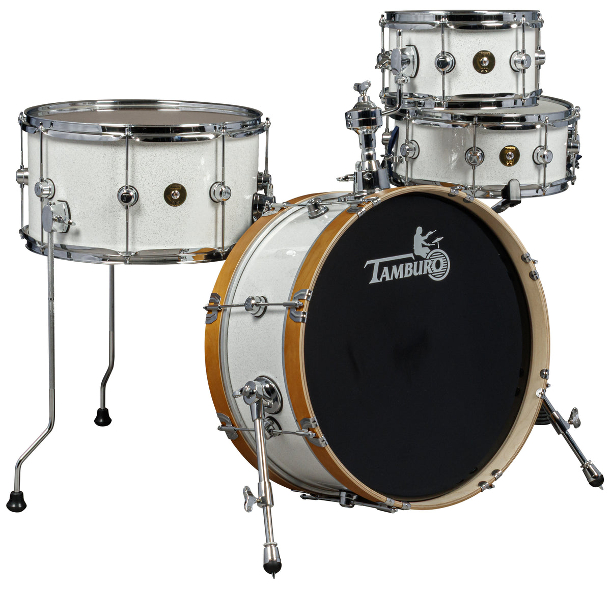 Tamburo TB 4GIGWH Drum Set 4GIG series 4 pieces Glossy White